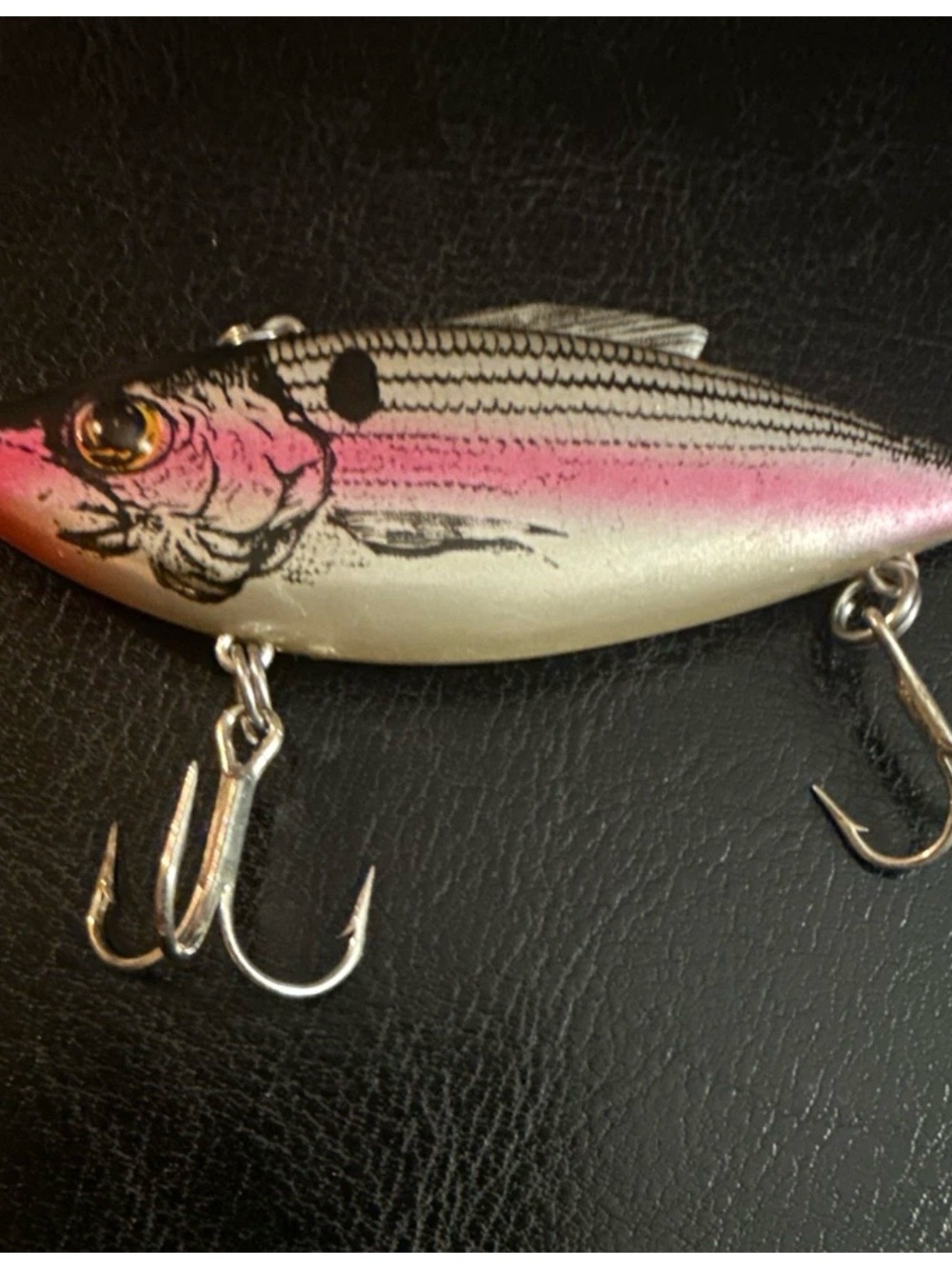 Cotton Cordell Vintage Topwater Crankbait Wounded Shad 3”
